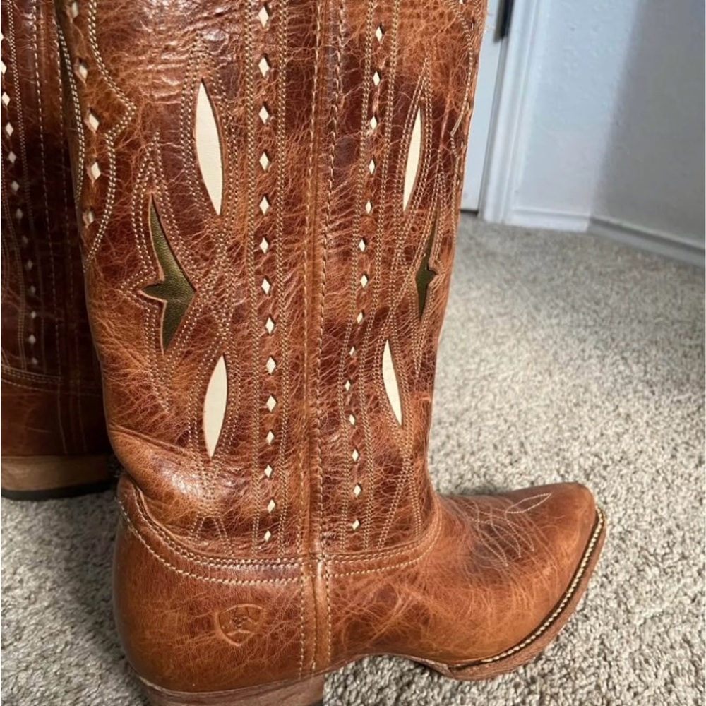 Women's Ariat Starling Western Cowboy Boots 10015324 Size 6 B J Tote ATS - Picture 10 of 10
